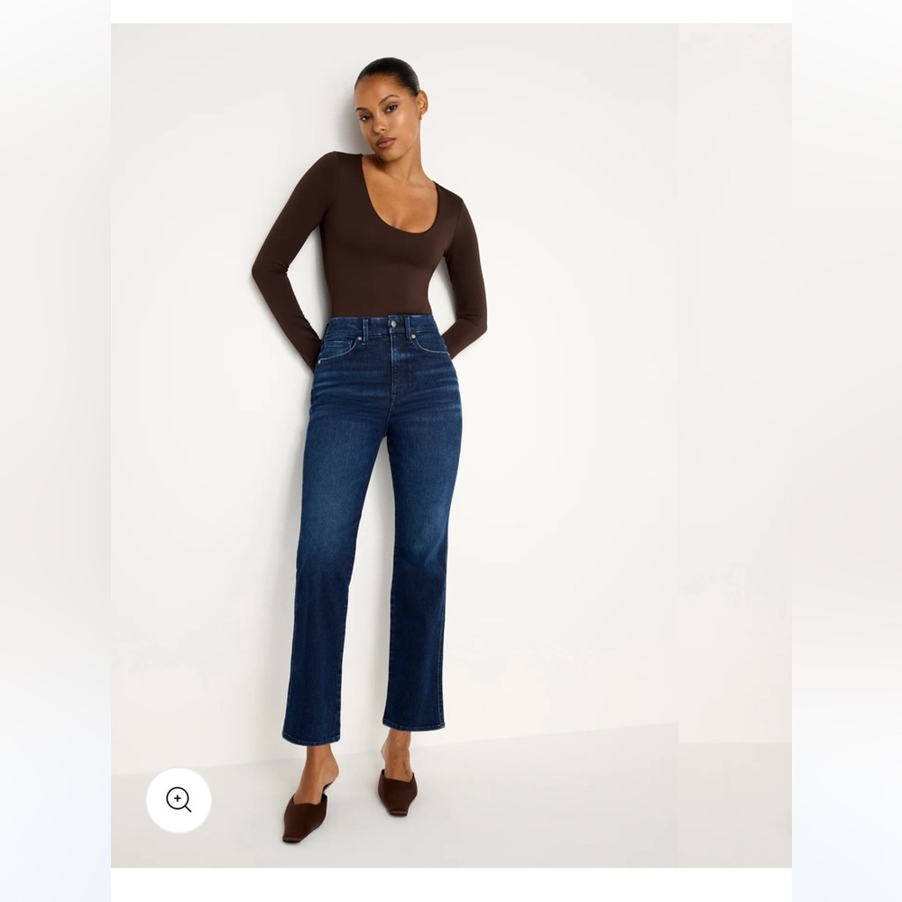 Good American good curve straight 6-12
